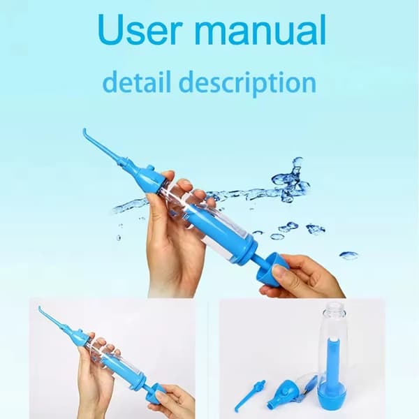 Vattenflossare, Bärbar Design, Effektiv Tandvård,Blå
