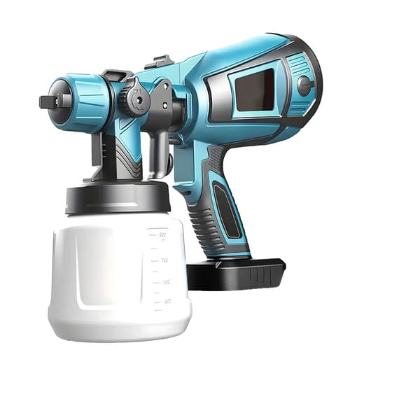 Elektrisk Spraypistol, 3 Spraytilstande, Justerbar Flowkontrol,1000ML