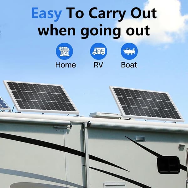 Solpanel, Styv Design, Mångsidig Användning,Styv solpanel