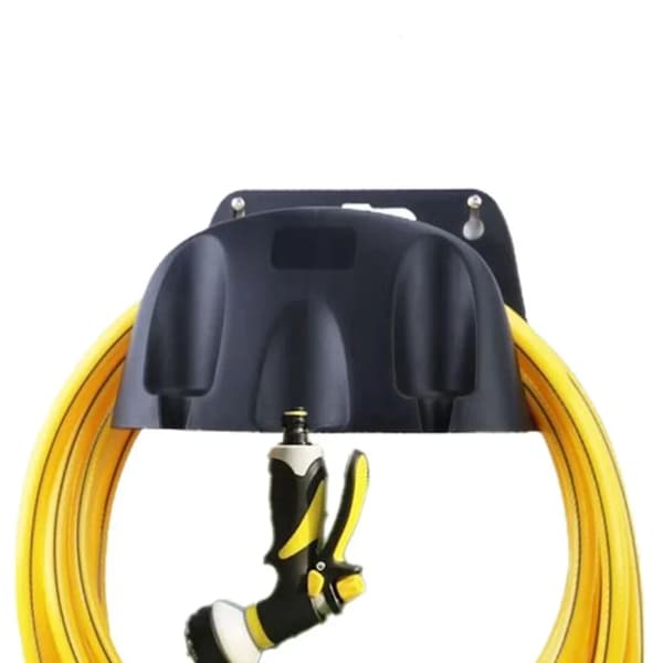 Slangeholder, Vægbeslag, Holdbart Design,sort