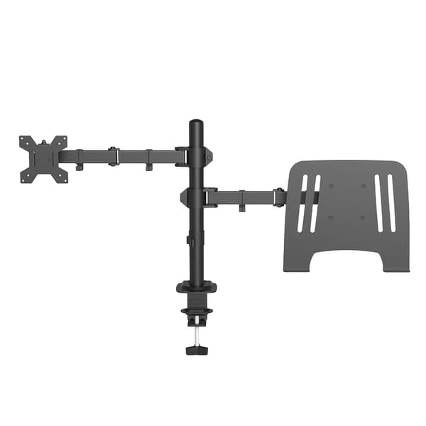 Monitorstand, Ergonomisk Design, Højdejusterbar,Guld