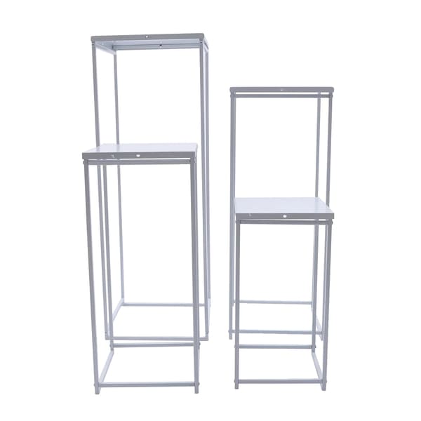Blomsterstand, Robust Jernkonstruktion, Elegant Midtpunkt,HVID, L