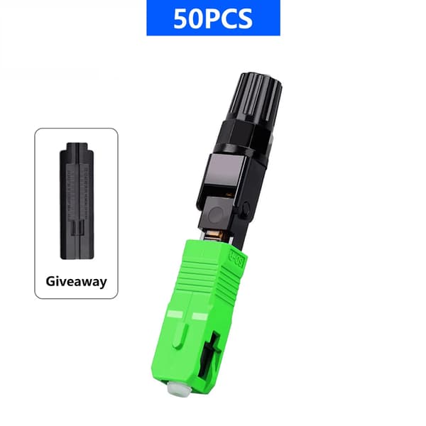 Kold Connector, Genanvendeligt Design, Lav Indsætnings Tab,APC 50stk