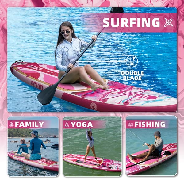 Paddle Board, Hållbar PVC, Allroundprestanda,SW02