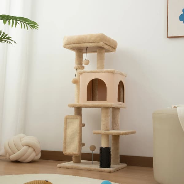 Kattetårn, Plysbed, Fire-niveau Design,HVID