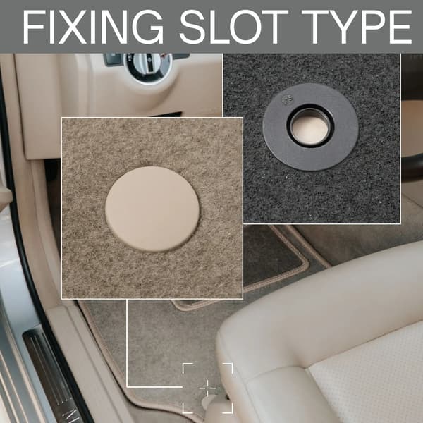 Gulvmåtter, Luksus Surround, Skræddersyet Design,Beige