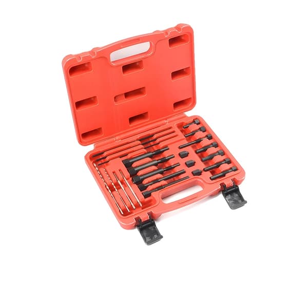 Gløderør Fjernelsesværktøj Sæt, 22-Delt Sæt, Kompatibel med M8 M10,22Pcs