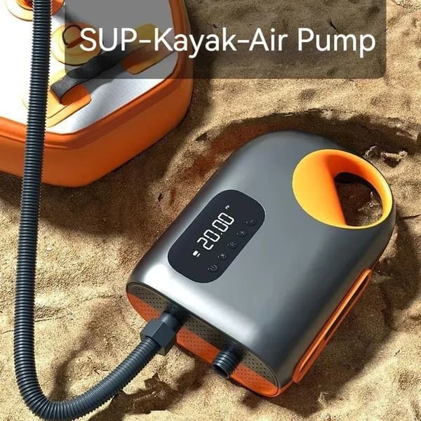 Luftpump, 20 PSI Maxtryck, Enklicksoperation,Trådlös, Batteridriven