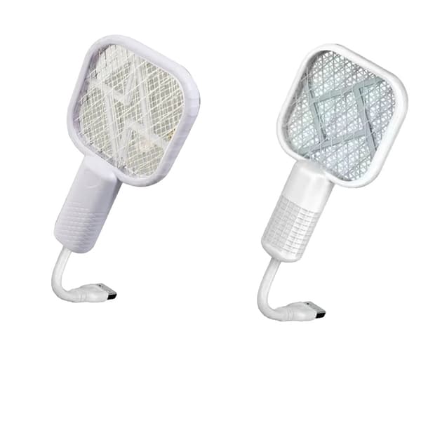 Mygdræberlampe, USB-drevet, bærbart design,Perle Hvid