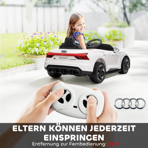 Sähköauto, Kauko-ohjaus, Turvavarusteet,VALKOINEN