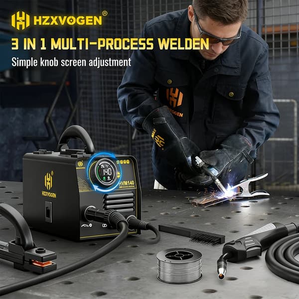 MIG-svetsare, mångprocesskapabiliteter, hög effektivitet,HVM140