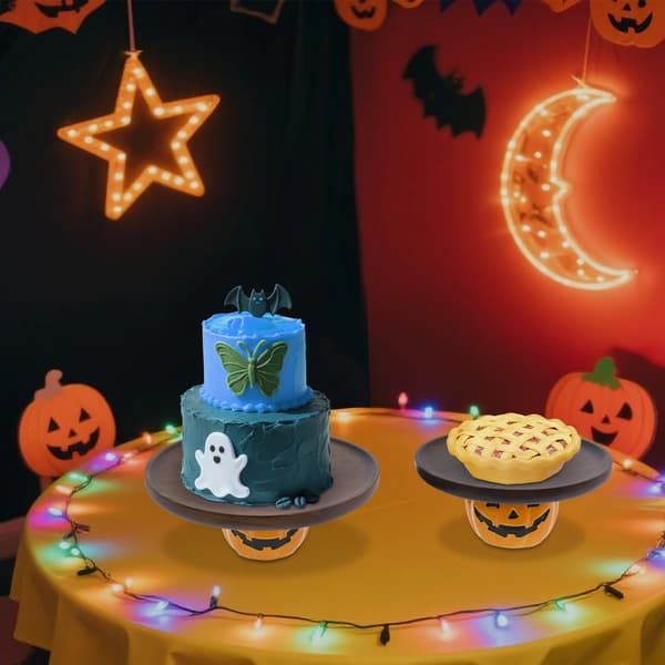 Pumpa-formad kakfat, hållbart akaciaträ, stilren design,Brun