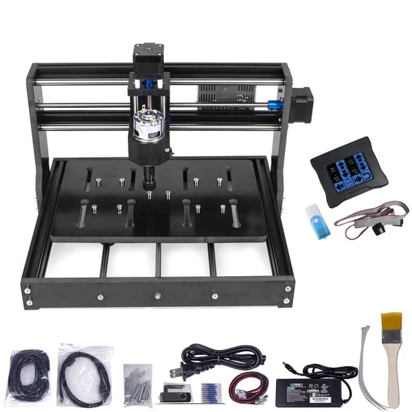 Mini CNC Laser Gravør, Offline Controller, Alsidig Funktionalitet,10W-b, med berøringscontroller-a