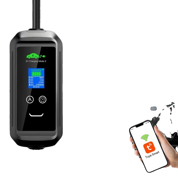 EL-lader, Smart App-forbindelse, Justerbare Strømindstillinger,Type2