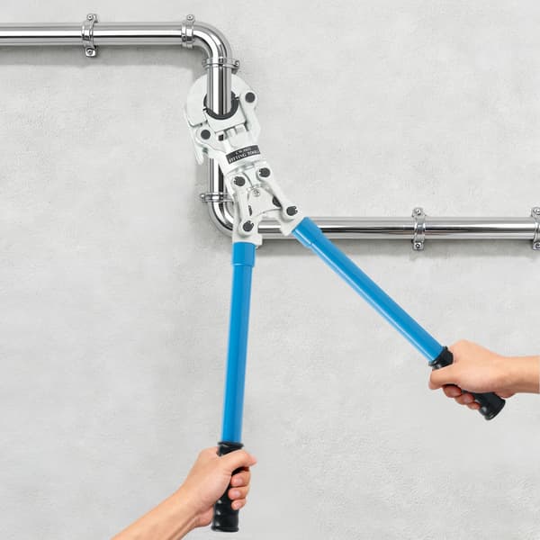 PEX Crimping Tool, 360° Rotérbart Hoved, Holdbar Konstruktion,Blå