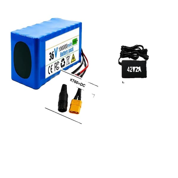 Batteripack, 36V, 100Ah kapacitet,10s4p-XT60-DC