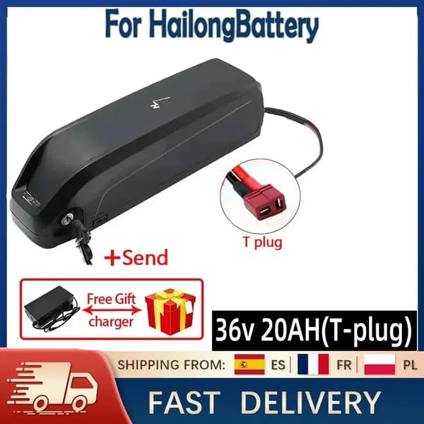 Batteri, Lithium-Ion, 40Ah Kapacitet,36v-T-20AH
