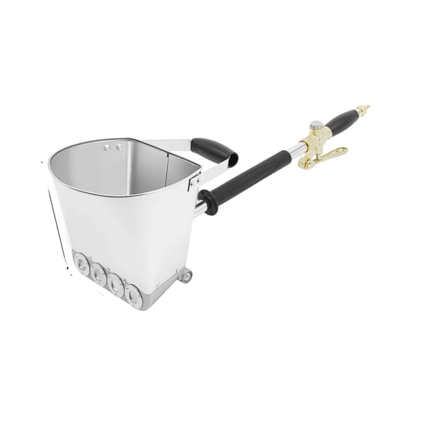 Cement Spray Gun, Stort Kapacitetsbehållare, Ergonomisk Design,Silver