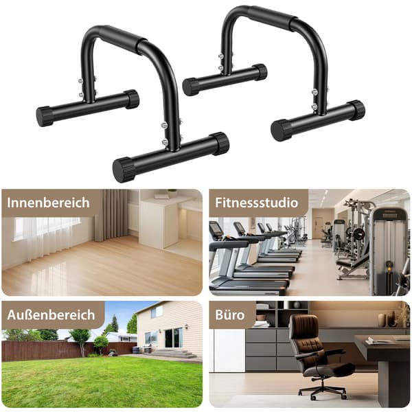 Parallettes, Ergonomisk Design, Antiglid Stabilitet,Parallelbarren