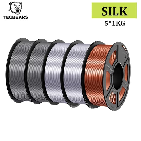 3D-printer filament, silke finish, optimal ydeevne,PLA-SK 5MIX02