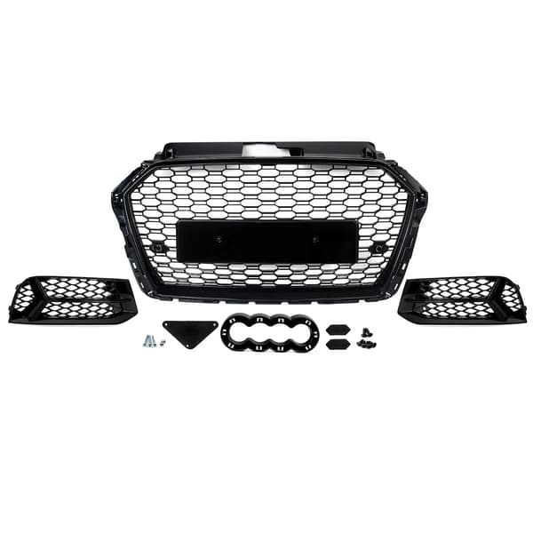 Frontbumpergrill, Honningkage Mesh Design, Direkte Erstatning,Et sæt