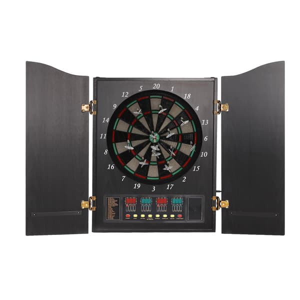 Elektronisk Dartskive, Interaktive Spil, Vægmonteret Design,sort