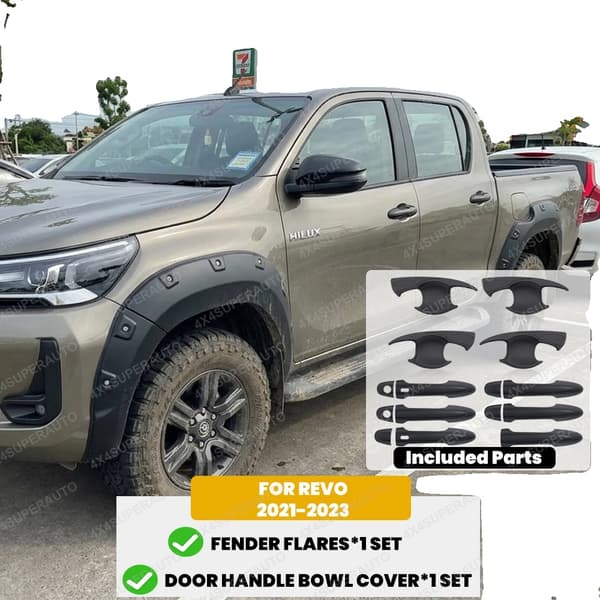Fender Flares, Holdbar ABS Konstruktion, Stilfuldt Design,Fuld Sæt