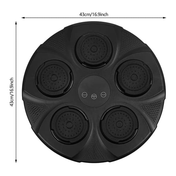 Musik Bokse Maskine, Bluetooth Forbindelse, Vægmonteret Design,sort