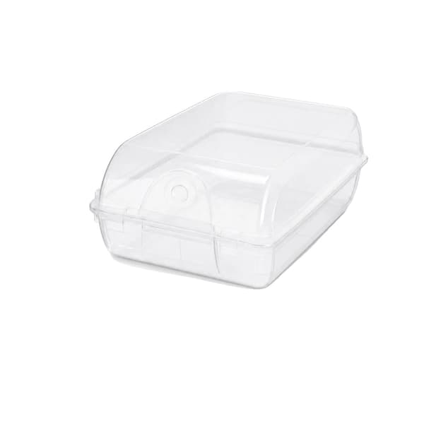 Skovårdsbox, stapelbar PP-plast, ventilationssystem,vit37*21.4*13cm (L)