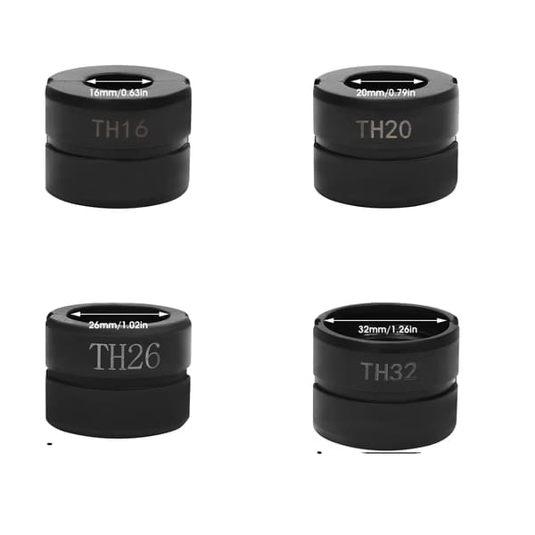 Krympetang, Holdbar Stål Konstruktion, Fire Dødstørrelser,sort