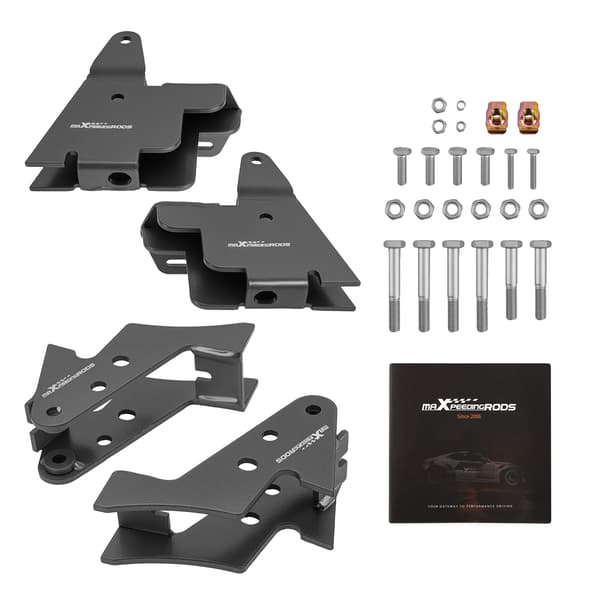 Lift Kit, 2,5 tommer hævning, Passer til Can-Am Commander UTV 800, Passer til Can-Am Commander UTV 1000 Max, Direkte pasform installation