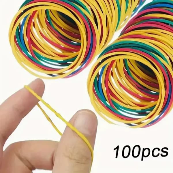 Gummiband, Hållbart Material, Mångsidig Användning,öpp 100PCS