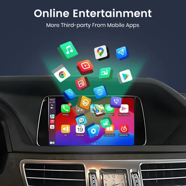 Trådløs CarPlay og Android Auto Dekoder, Multi-Model Kompatibilitet, Nem Installation,Becker til NTG 4.5