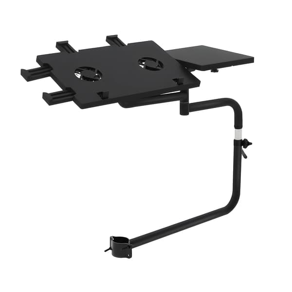 Tastaturstativ, Justerbar Højde, Køleventilationsfunktion,sort