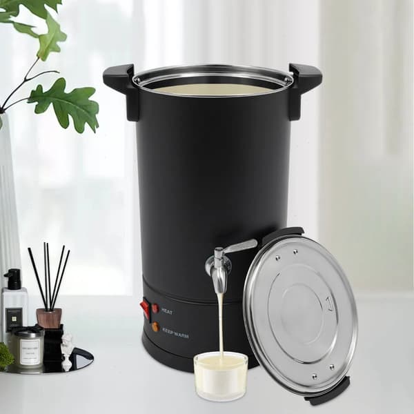 Voks Smelter, 10L Kapacitet, Høj Effektivitet,sort