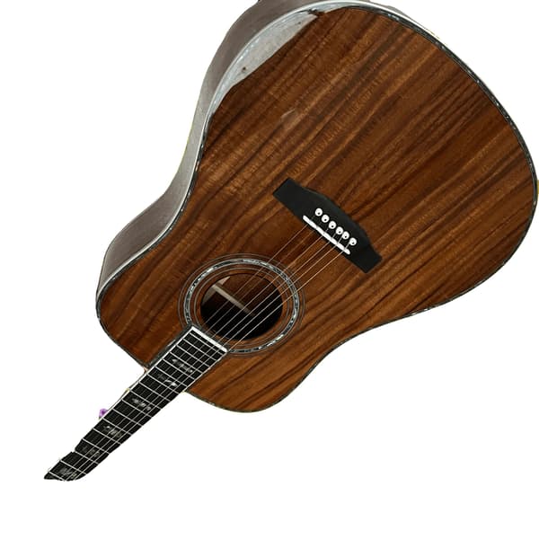 Gitarr, KOA-kropp, Rosenträsgrepp,Brun