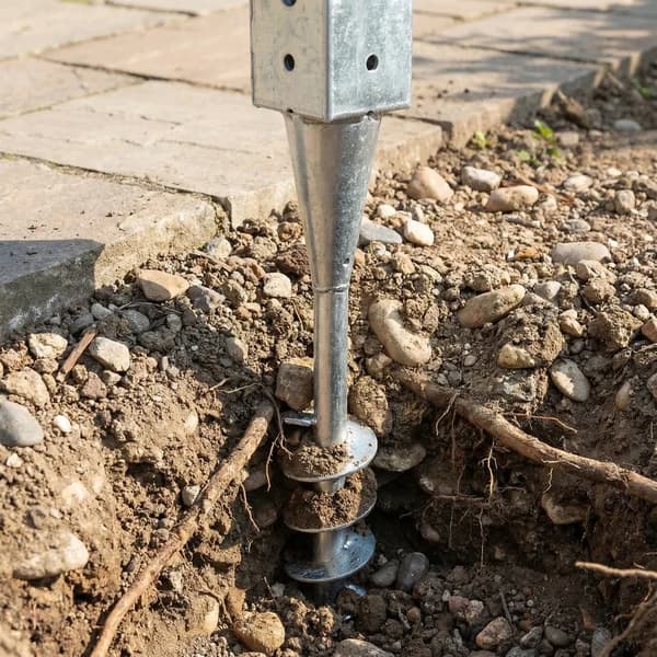 Spett, Galvaniserat Stål, 56 cm Längd,armégrön
