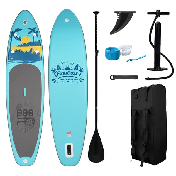 Oppustelig Paddle Board, Bærbar Design, Komplet Tilbehørssæt,SUPFW27A