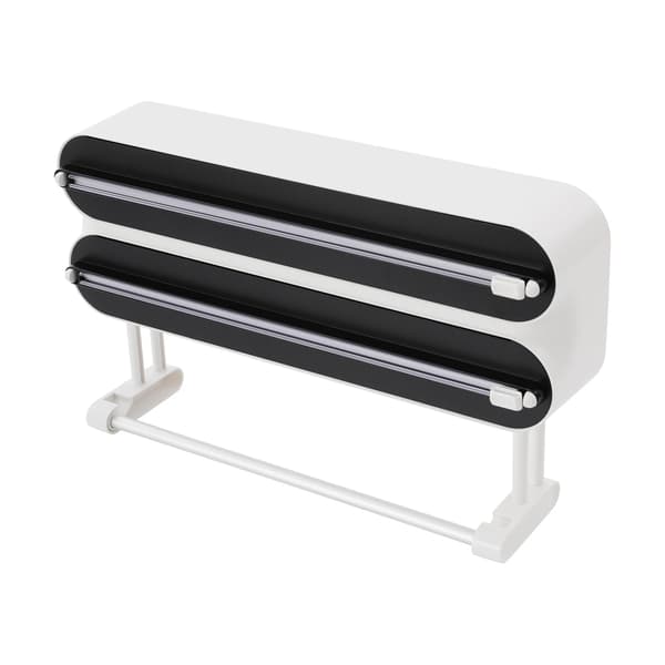 Väggmonterad Dispenser, 3-i-1 Design, Säker Skärblad,VIT