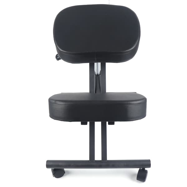 Kontorstol, Ergonomisk Design, Justerbar Højde,sort