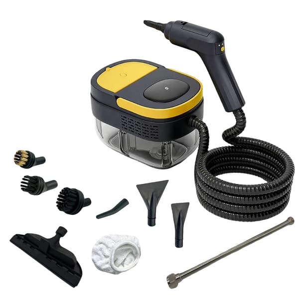 Damprenser, 2400-2600W Effekt, 1600ml Tankkapacitet,Mørk Grå