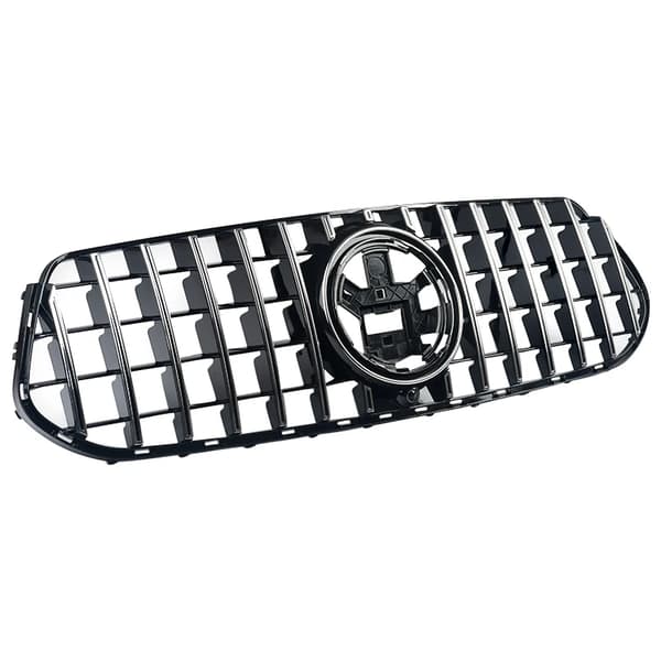 Grill, Huvudövre Position, Förbättrad Luftflöde,Krom svart