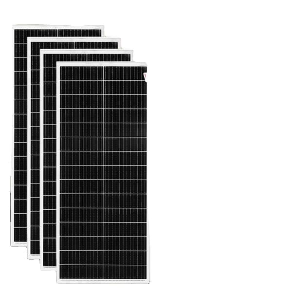 Solpanel, Monokristallint kisel, Vattentät design,600W 4st 150W