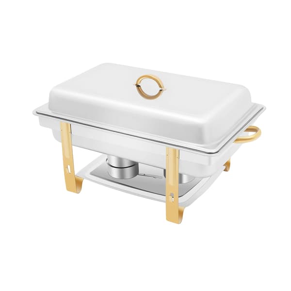 Chafing Dish, Rostfritt Stål, 9 Liters Kapacitet,Silver