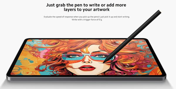 Smart Pen, Bluetooth-anslutning, Hög tryckkänslighet,Vit