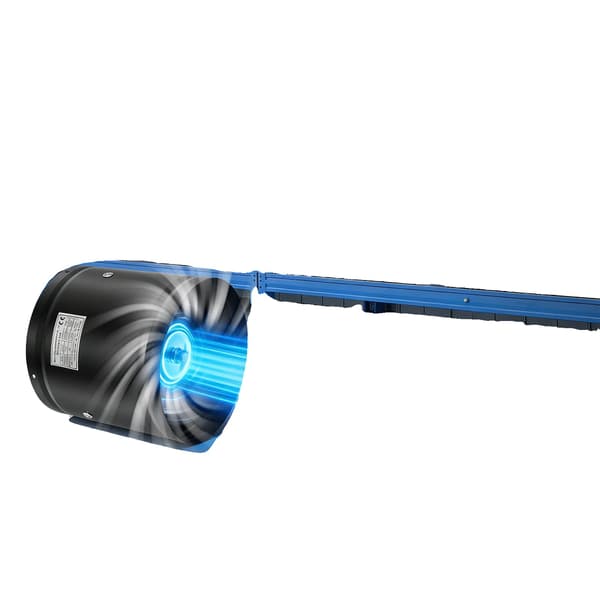 Utsugningsfläkt, 220V Spänning, 40W Effekt, 353 CFM Luftflöde, 2800 r/min Hastighet, Rund Form