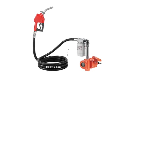 Bränsleöverföringspump, 12V DC, Hög flödeshastighet,10GPM