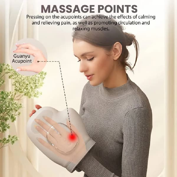 Handmassager, Luftkompression, Vibrationsterapi,Vit