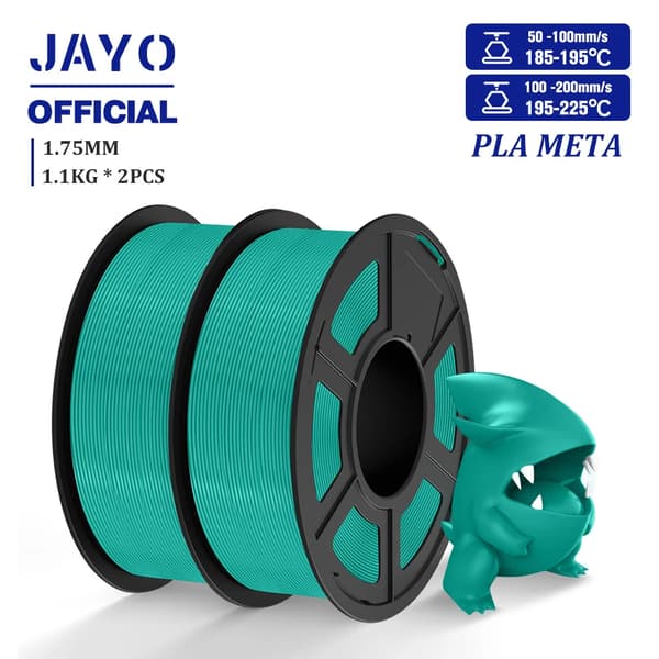 3D-skrivarfilament, PLA-material, 1,75 mm diameter,PLA META Grön