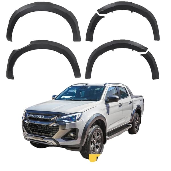 Skærme, Forbedret Beskyttelse, Perfekt Pasform,Matte Black  6PC
